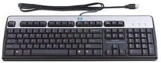 HP Keyboard Italy Black **New Retail**, DT528A#ABZ, 672647-063 (**New Retail** USB 2004)