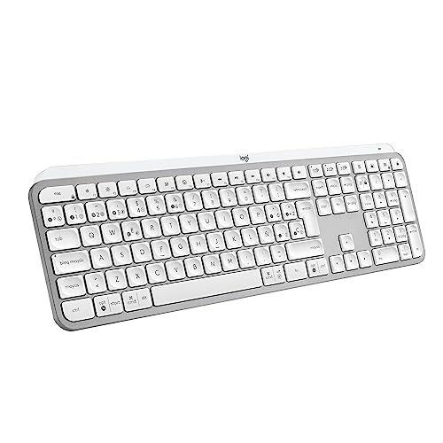 Logitech MX Keys S Grigio chiaro, QWERTY Layout Spagnolo QWERTY