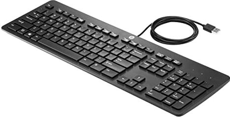 HP USB Business Slim Keyboard **New Retail**, 803181-251 (**New Retail** Russian)