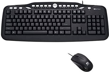 Serioux Serie OUX MKM5500 Tastiera cablata e mouse