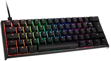 Ducky Tastiera One 2 Mini, MX-Brown, RGB-LED, nero