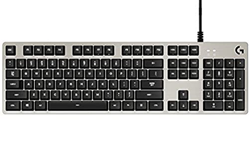 Logitech G413 USB QWERTZ Svizzere Argento