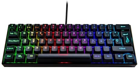 Surefire Kingpin M1 Tastiera meccanica RGB per gaming, QWERTY Spanish