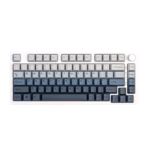 EPOMAKER AquaShift Set di tasti in PBT, 149 tasti, gradiente a sublimazione, colore ciliegia, per tastiera meccanica da gioco, compatibile con struttura Cherry Gateron, Kailh, Otemu MX