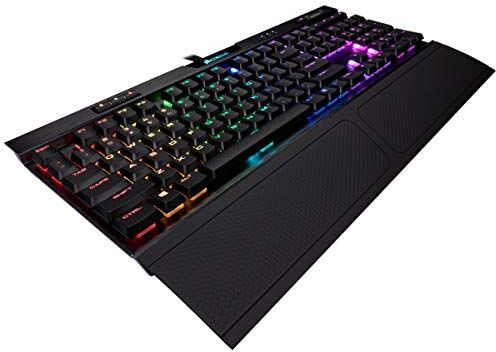 Corsair K70 RGB MK.2 tastiera USB QWERTZ Tedesco Nero