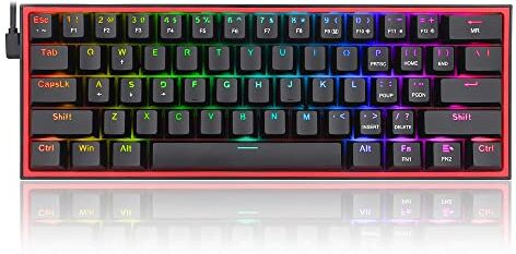 Redragon K617 Fizz RGB, gaming keyboard, RED-K617-RGB