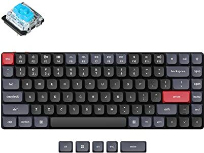 Keychron Chiave K3Pro 75% Low LED Key Blu K3P-A2-DE