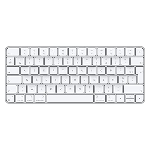Apple Magic Keyboard: Bluetooth, ricaricabile. Compatibile con Mac, iPad o iPhone; Francese, argento