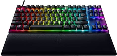 Razer Huntsman V2 Tenkeyless Tastiera da gaming ottica, switch linear rosso, (layout italiano non garantito)