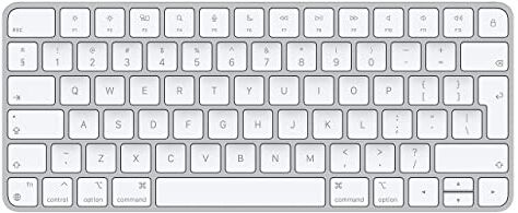 Apple Magic Keyboard: Bluetooth, ricaricabile. Compatibile con Mac, iPad o iPhone; Inglese internazionale, argento