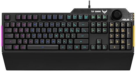 Asus TUF Gaming K1 Tastiera USB QWERTZ Tedesco