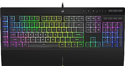 Corsair TECLADO (INGLES)  K55 RGB PRO XT GAMING RGB CH-9226715-NA