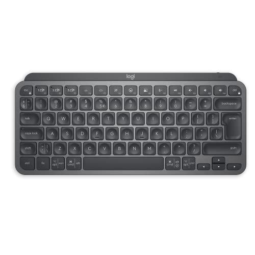 Logitech MX Keys Mini for Business tastiera wireless illuminata, Layout Internazionale QWERTY Grigio