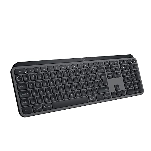 Logitech MX Keys S Grafite, Layout Tedesco QWERTZ