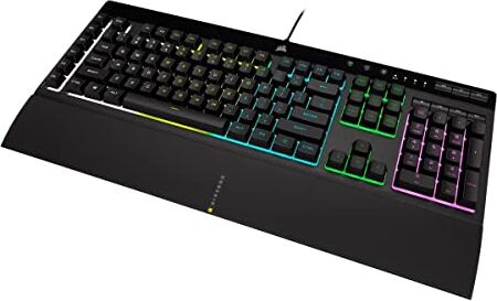 Corsair TECLADO USB K55 RGB PRO Gaming REPOSAMUÃ‘ECA EXTRAIBLE