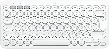 Logitech K380 F. Mac Multi-Dispositivo BTKEYB Offwhite IT Nordic