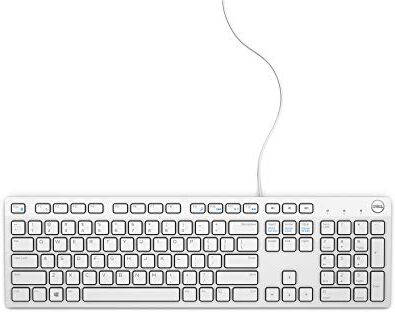 Dell KB216 teclado USB AZERTY Francés Blanco