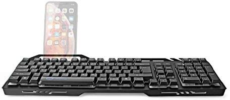 NEDIS Wired Gaming Keyboard – USB 2.0 – Tasti pellicola – LED – US International – Layout USA – Alimentazione tramite USB – Lunghezza cavo di alimentazione: 1,50 m – Gaming