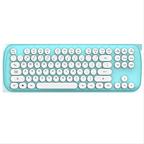 NOBRAND Mini mouse da tastiera wireless da ufficio set tondo blu keycap tastiera dual mode bluetooth