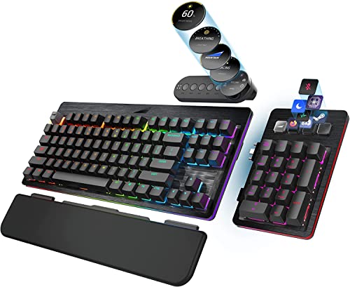 Mountain Everest Max Gaming Tastatur MX Red, ANSI, US-Layout, nero