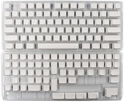 Generic mayDONG Keycap minimalisti vuoti con 134 tasti, XDA PBT Keycaps DyeSUB per tastiera MXSwitches Mechinery Keycap di ricambio