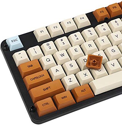 YMDK Mars Colony XDA Profile PBT 121 165 tasti Dye Sublimated Keycap Set adatto per interruttori ANSI MX Tastiera meccanica (solo tastiera) (Mars Colony 121 tasti)