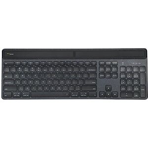Targus EcoSmart Tastiera Energia Sostenibile Antimicrobica Retroilluminato Senza Fili Bluetooth 5.0 QWERTY Francese Interruttore tastiera: Scissor Key Nero Targus EcoSmart Tastiera Energia Sostenibile Antimicrobica Retroilluminato Senza Fili Bluetooth 5.0 QWERTY Francese Interruttore tastiera: Scissor Key Nero