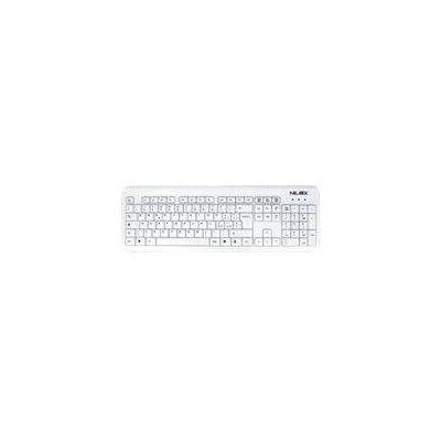 Nilox 10NXKBST26008 USB + PS/2 Bianco tastiera Nilox 10NXKBST26008 USB + PS/2 Bianco tastiera