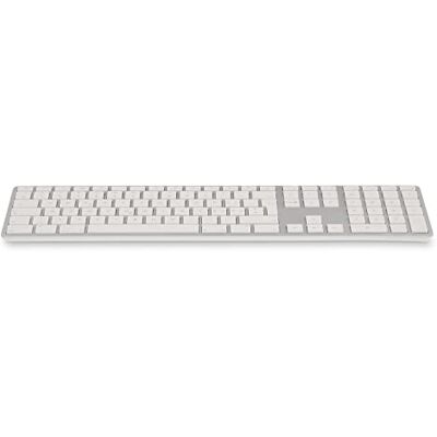 LMP Tastiera Wireless per Mac, Layout Italiano ISO, Connessione Bluetooth, Design in Alluminio Argento, 110 Tasti con Tastierino Numerico, Compatibile macOS, Tasti Incisi al Laser, Ricaricabile LMP Tastiera Wireless per Mac, Layout Italiano ISO, Connessione Bluetooth, Design in Alluminio Argento, 110 Tasti con Tastierino Numerico, Compatibile macOS, Tasti Incisi al Laser, Ricaricabile