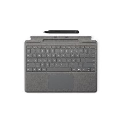 Microsoft Surface Pro Keyboard Tastatur Mit Trackpad, Beschleunigungsmesser, Surface Slim Pen 2 AblagE- Und Ladeschale Qwerty Englisch Schw Microsoft Surface Pro Keyboard Tastatur Mit Trackpad, Beschleunigungsmesser, Surface Slim Pen 2 AblagE- Und Ladeschale Qwerty Englisch Schw