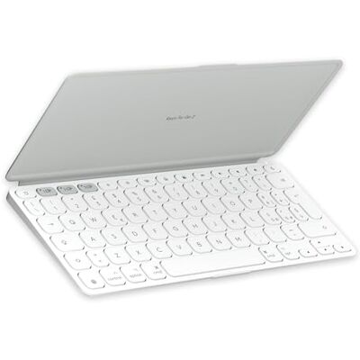 Logitech Keys-To-Go 2, tastiera wireless portatile per iPad con coperchio integrato, sottile, per iPad, iPhone, Mac e Apple TV, passa facilmente da un dispositivo all’altro, QWERTY ITA, Grigio chiaro Logitech Keys-To-Go 2, tastiera wireless portatile per iPad con coperchio integrato, sottile, per iPad, iPhone, Mac e Apple TV, passa facilmente da un dispositivo all’altro, QWERTY ITA, Grigio chiaro