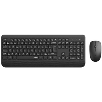 Rapoo X3500 Set tastiera e mouse wireless, colore nero Rapoo X3500 Set tastiera e mouse wireless, colore nero