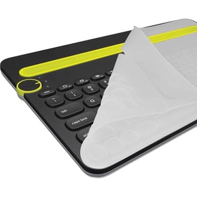 kwmobile Protezione Tastiera Americana Compatibile con Logitech K480 Cover Tastiera Inglese US Copertina Silicone trasparente kwmobile Protezione Tastiera Americana Compatibile con Logitech K480 Cover Tastiera Inglese US Copertina Silicone trasparente