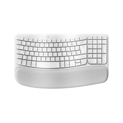 Logitech Wave Keys wireless ergonomico keyboard PAN QWERTY Logitech Wave Keys wireless ergonomico keyboard PAN QWERTY