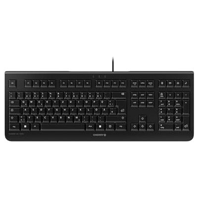 CHERRY KC 1000, Tastiera Con Filo, Layout per la Slovenia (QWERTZ), Plug & Play tramite Porta USB, Design Piatto, Battitura Estremamente Silenziosa, Nero CHERRY KC 1000, Tastiera Con Filo, Layout per la Slovenia (QWERTZ), Plug & Play tramite Porta USB, Design Piatto, Battitura Estremamente Silenziosa, Nero