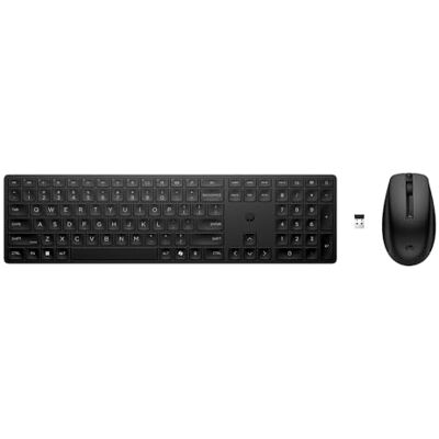 HP 650 Tastiera e Mouse Wireless con Dongle USB-A a 2,4 GHz, 20 Tasti programmabili, Piedini Regolabili con 6 Gradi Inclinazione, Tastierino Numerico, Mouse fino a 4000 DPI Personalizzabili, Nera HP 650 Tastiera e Mouse Wireless con Dongle USB-A a 2,4 GHz, 20 Tasti programmabili, Piedini Regolabili con 6 Gradi Inclinazione, Tastierino Numerico, Mouse fino a 4000 DPI Personalizzabili, Nera