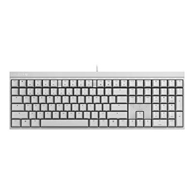 CHERRY Tastiera da gioco cablata MX 2.0S Layout internazionale statunitense (QWERTY) Interruttori blu MX Bianco spento CHERRY Tastiera da gioco cablata MX 2.0S Layout internazionale statunitense (QWERTY) Interruttori blu MX Bianco spento