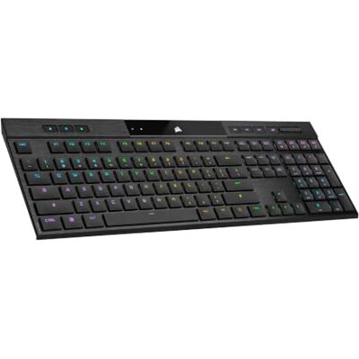 Corsair K100 AIR WIRELESS RGB Tastiera Meccanica Gaming Sottile, IT — Nero Corsair K100 AIR WIRELESS RGB Tastiera Meccanica Gaming Sottile, IT — Nero