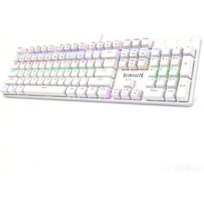 Redragon Tastiera Meccanica Gaming Bianco K630 RGB Dragonborn Interruttori Rossi Tastiera 60% Cavo USB Tipo Rimovibile Redragon Tastiera Meccanica Gaming Bianco K630 RGB Dragonborn Interruttori Rossi Tastiera 60% Cavo USB Tipo Rimovibile