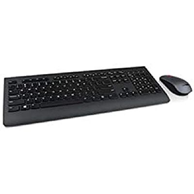 Lenovo Professional Wireless Keyboard e Mouse comboâ – US English con Euro Symbol Lenovo Professional Wireless Keyboard e Mouse comboâ – US English con Euro Symbol