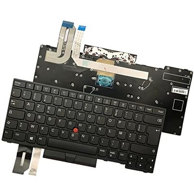 ZAHARA FR Tastiera Francese Azerty per Lenovo Thinkpad L380, L380 Yoga, L390, L390 Yoga, E480, L480, T480S, E485, E490, L490, T490, E495, T495 01YP491, 01YP251 Keyboard NoBacklit Laptop ZAHARA FR Tastiera Francese Azerty per Lenovo Thinkpad L380, L380 Yoga, L390, L390 Yoga, E480, L480, T480S, E485, E490, L490, T490, E495, T495 01YP491, 01YP251 Keyboard NoBacklit Laptop