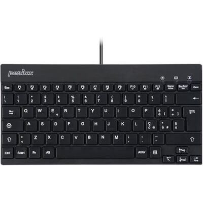 Perixx PERIBOARD-426 Mini tastiera USB cablata Layout italiano QWERTY Nero Perixx PERIBOARD-426 Mini tastiera USB cablata Layout italiano QWERTY Nero