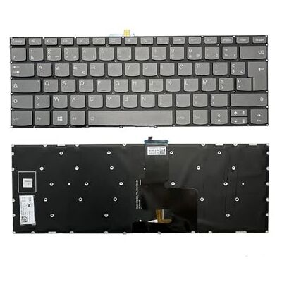 X psblty Italiano: Spagnolo Francese US, Compatibile con Lenovo, Yoga, 520-14IKB 720-15IKB V330-14isk V330-14ikb V130-14ikb Tastiera retroilluminata sostitutiva for laptop(FR Gray BAKCLIT) X psblty Italiano: Spagnolo Francese US, Compatibile con Lenovo, Yoga, 520-14IKB 720-15IKB V330-14isk V330-14ikb V130-14ikb Tastiera retroilluminata sostitutiva for laptop(FR Gray BAKCLIT)