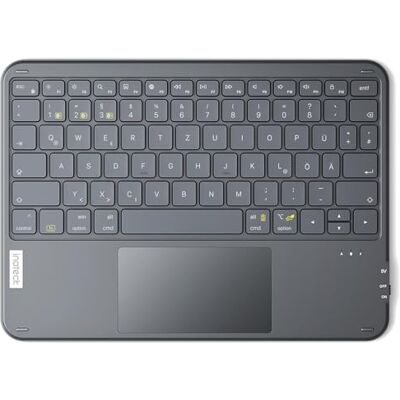 Inateck Tastiera Tablet con Touchpad, Tastiera Ultraleggera QWERTZ Tedesco con Trackpad, Compatibile con iPad/Tablet/Windows/Laptop/PC, KB01105 Inateck Tastiera Tablet con Touchpad, Tastiera Ultraleggera QWERTZ Tedesco con Trackpad, Compatibile con iPad/Tablet/Windows/Laptop/PC, KB01105