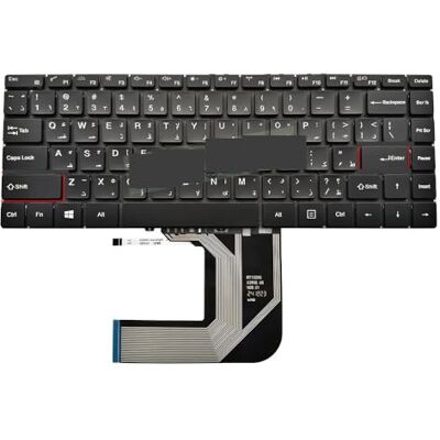 SONGOZD Tastiera araba Russa retroilluminata per BMAX per MaxBook Y13 13.3 MB30010010 XK-HS205 Tastiere USA Tasti argentati Notebook Teclado(Arabic Black) SONGOZD Tastiera araba Russa retroilluminata per BMAX per MaxBook Y13 13.3 MB30010010 XK-HS205 Tastiere USA Tasti argentati Notebook Teclado(Arabic Black)