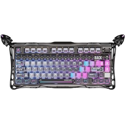 GravaStar Mercury K1 Pro Tastiera Meccanica Gaming Wireless 75%-Cyberpunk GravaStar Mercury K1 Pro Tastiera Meccanica Gaming Wireless 75%-Cyberpunk