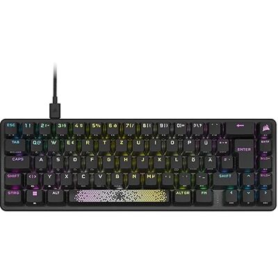 Corsair K65 PRO MINI Gaming Tastatur 65% Optisch-mechanische Gaming-Tastatur RGB-LED-Hintergrundbeleuchtung Corsair K65 PRO MINI Gaming Tastatur 65% Optisch-mechanische Gaming-Tastatur RGB-LED-Hintergrundbeleuchtung