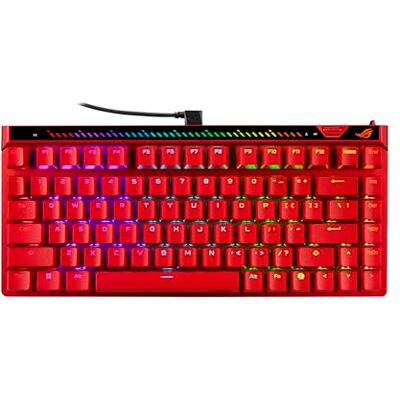 Asus ROG FALCHION ACE 75 HE, Tastiera Gaming Cablata, RGB, Rossa Asus ROG FALCHION ACE 75 HE, Tastiera Gaming Cablata, RGB, Rossa