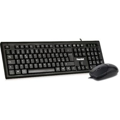 Hamlet XKKMICEU200 COMBO TASTIERA E MOUSE USB SERIE 200 BUSINESS Hamlet XKKMICEU200 COMBO TASTIERA E MOUSE USB SERIE 200 BUSINESS