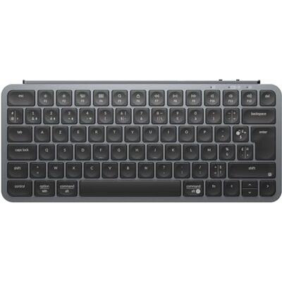 Keychron B1 Pro Tastiera senza fili, Tastiera francese AZERTY Layout, Ricevitore 2.4 GHz/Bluetooth/cablato, Tastiera personalizzata programmabile, Extra-Fin, Compatibile con Mac e Windows, Grigio Keychron B1 Pro Tastiera senza fili, Tastiera francese AZERTY Layout, Ricevitore 2.4 GHz/Bluetooth/cablato, Tastiera personalizzata programmabile, Extra-Fin, Compatibile con Mac e Windows, Grigio